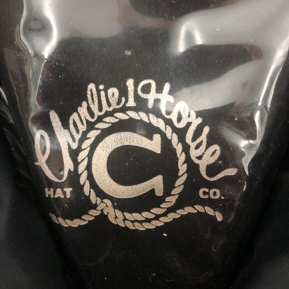 Vintage Charlie 1 Horse “Camelback” Western Hat — Fawn Felt, 3½" Brim - Picture 8 of 13